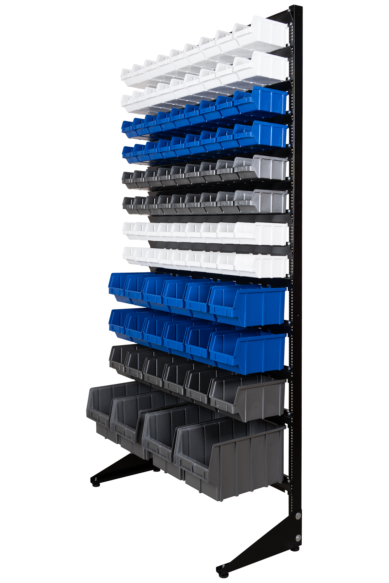 Складской органайзер с лотками под метизы